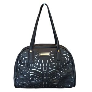 Carven Paris Saffiano Leather Handbag